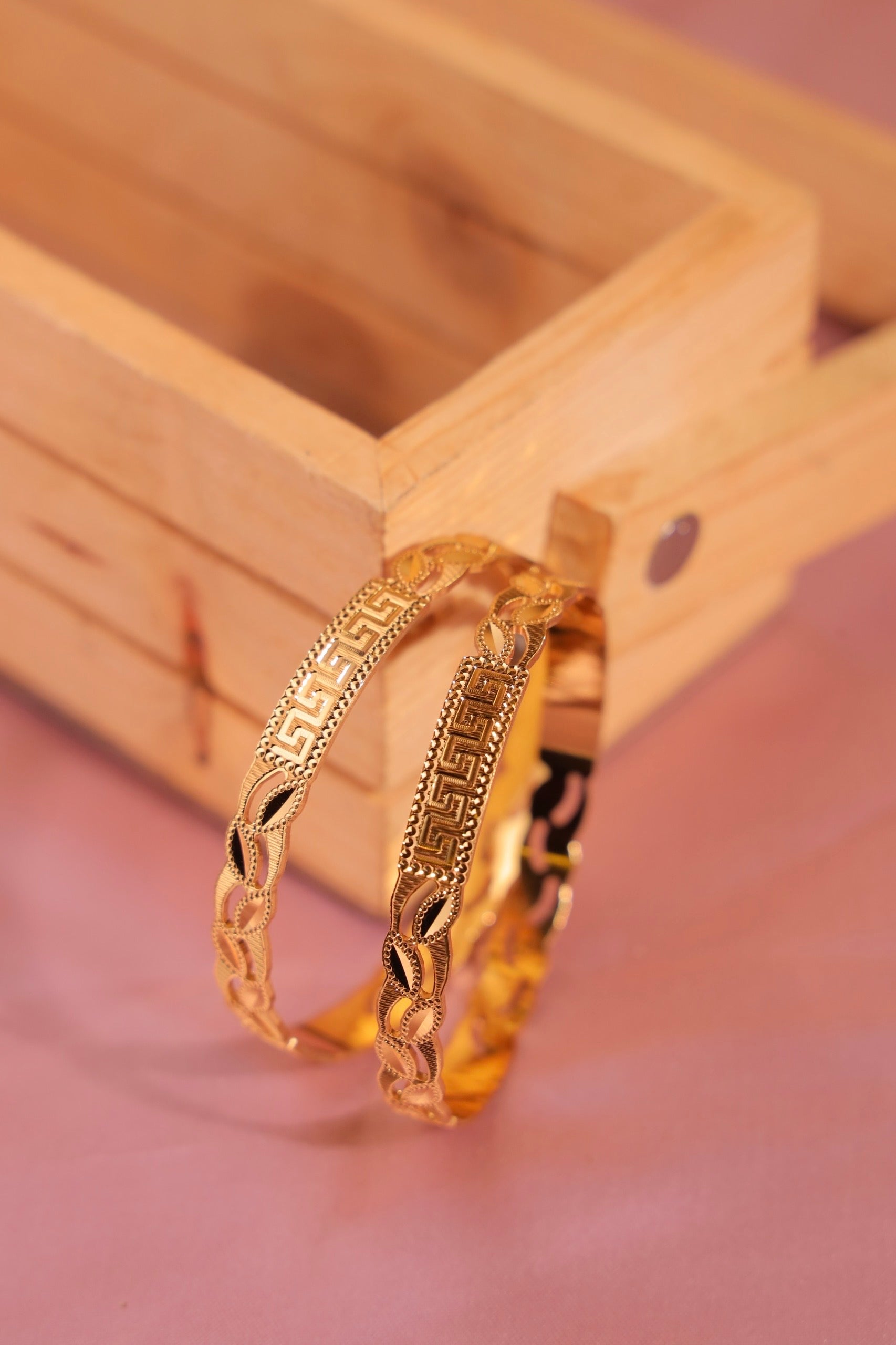 Aishwarya Bangle.  ( Set of 2)