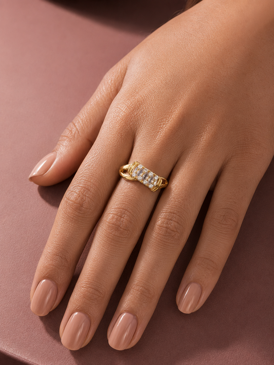 Orchid Adjustable Ring
