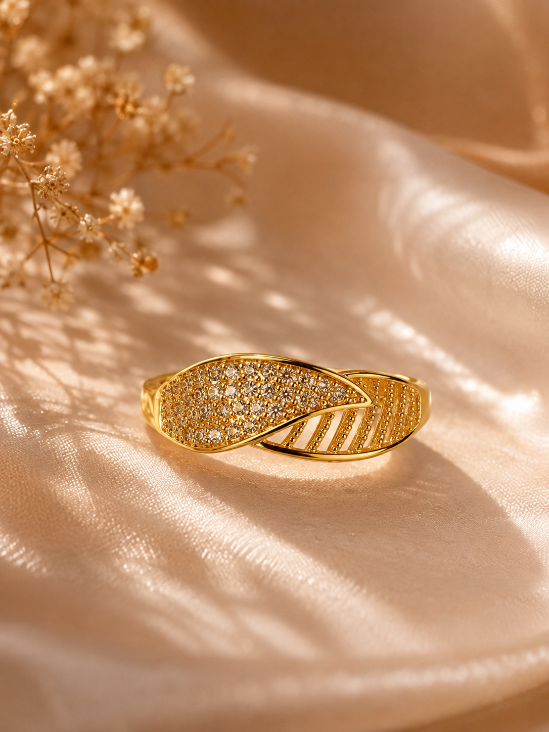 Starfall Adjustable Ring