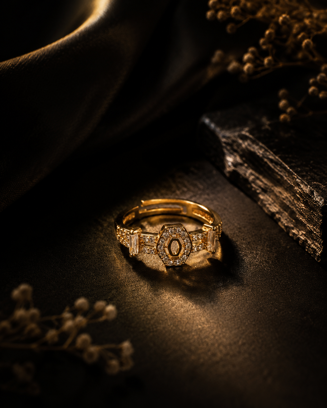 Bhavi Adjustable Ring