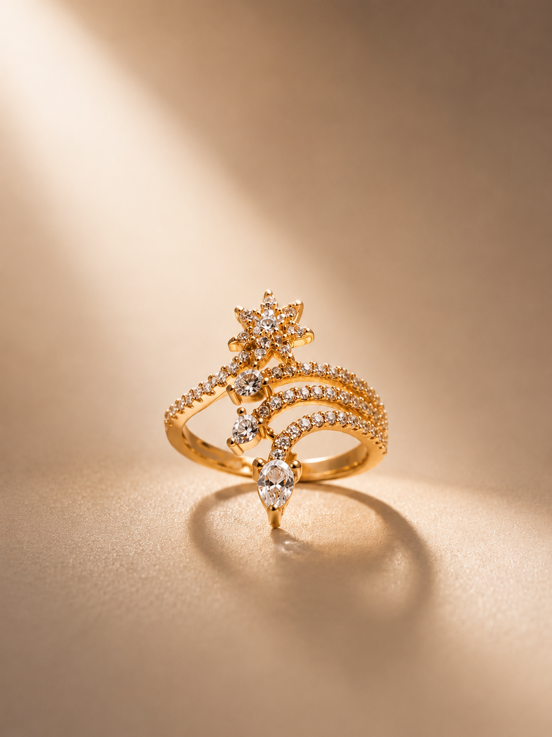 Arrows Adjustable Ring