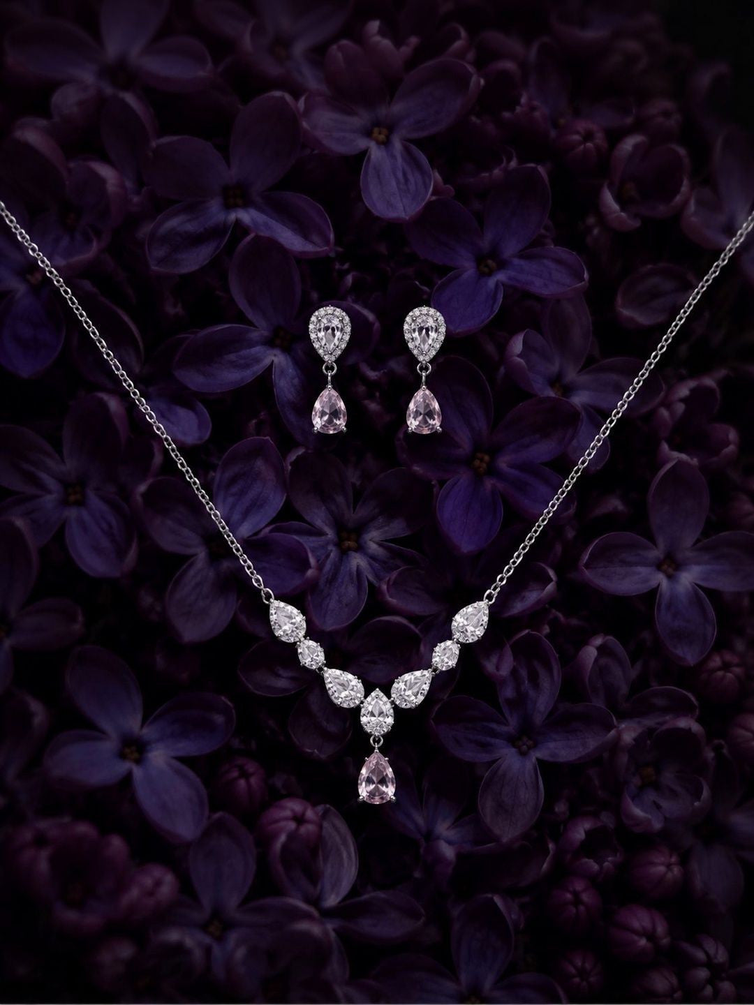 Rashmi Silver Necklace Set