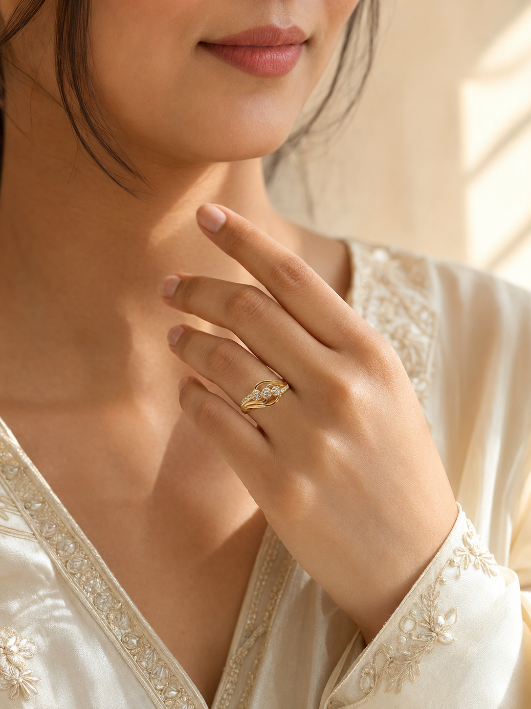 Trinity Adjustable Ring