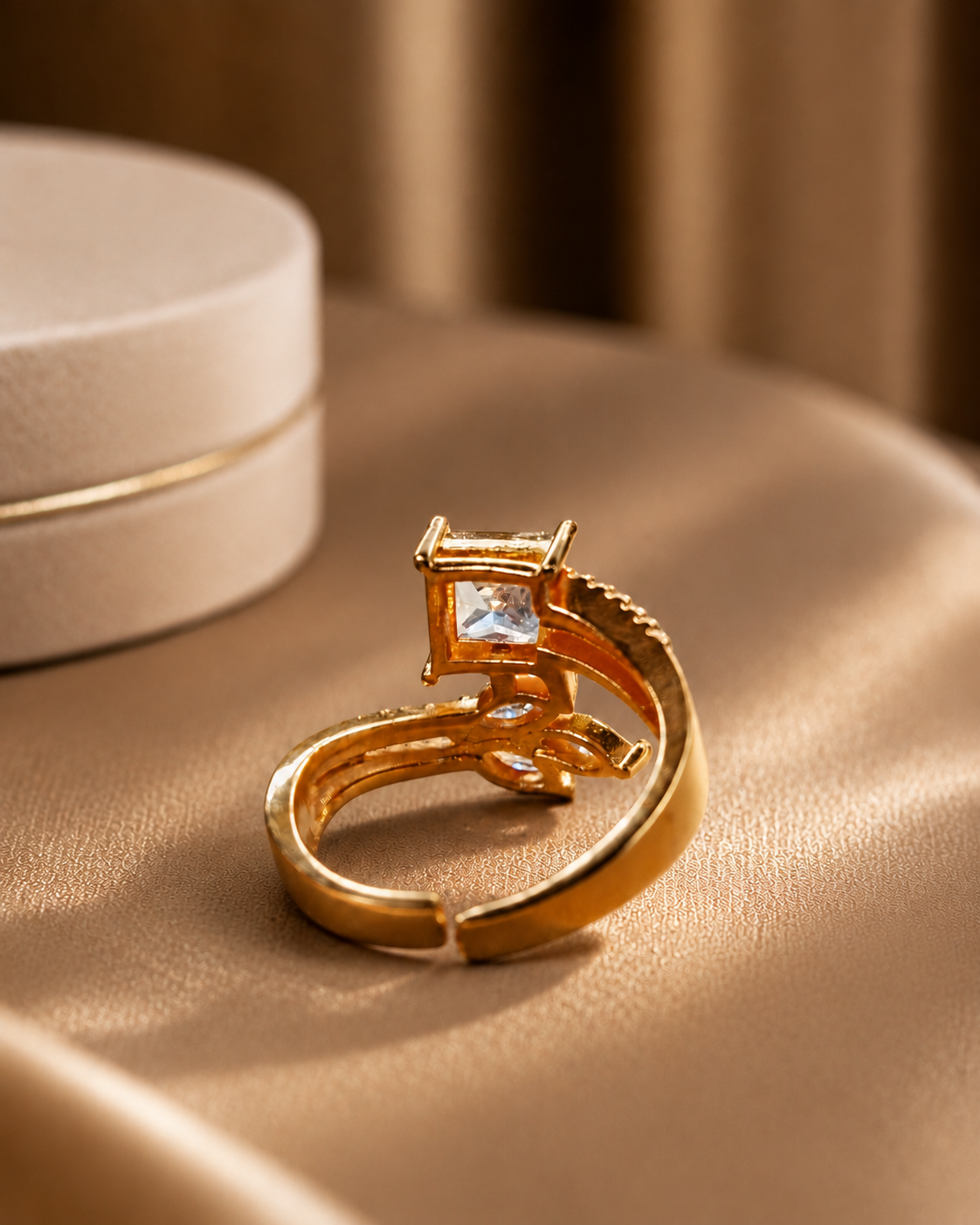 Scarlet Adjustable Ring