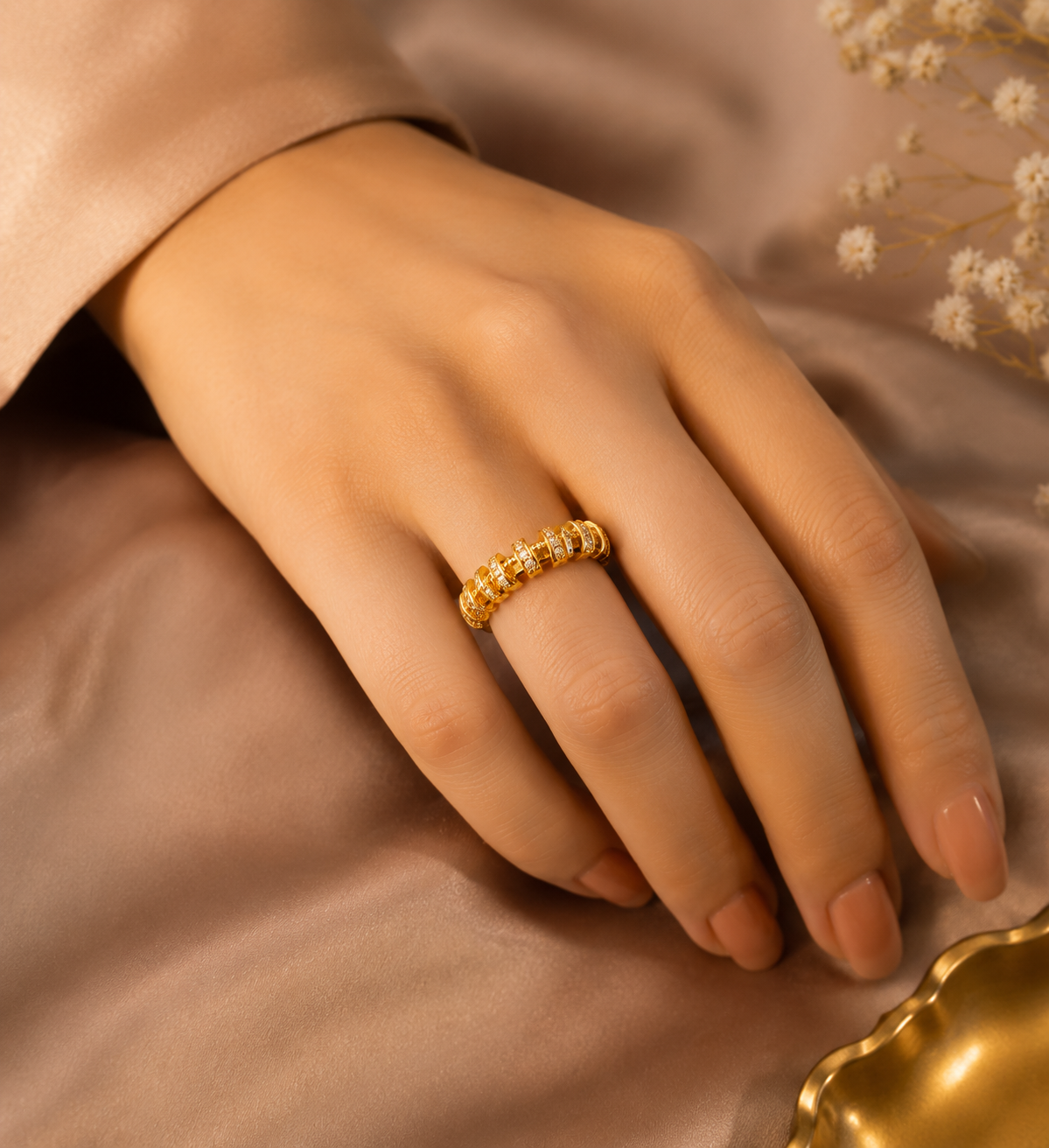 Miesha Adjustable Ring