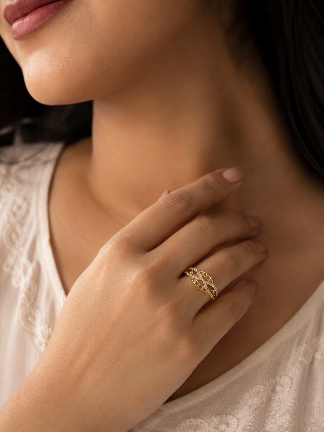 Jasmy Adjustable Ring