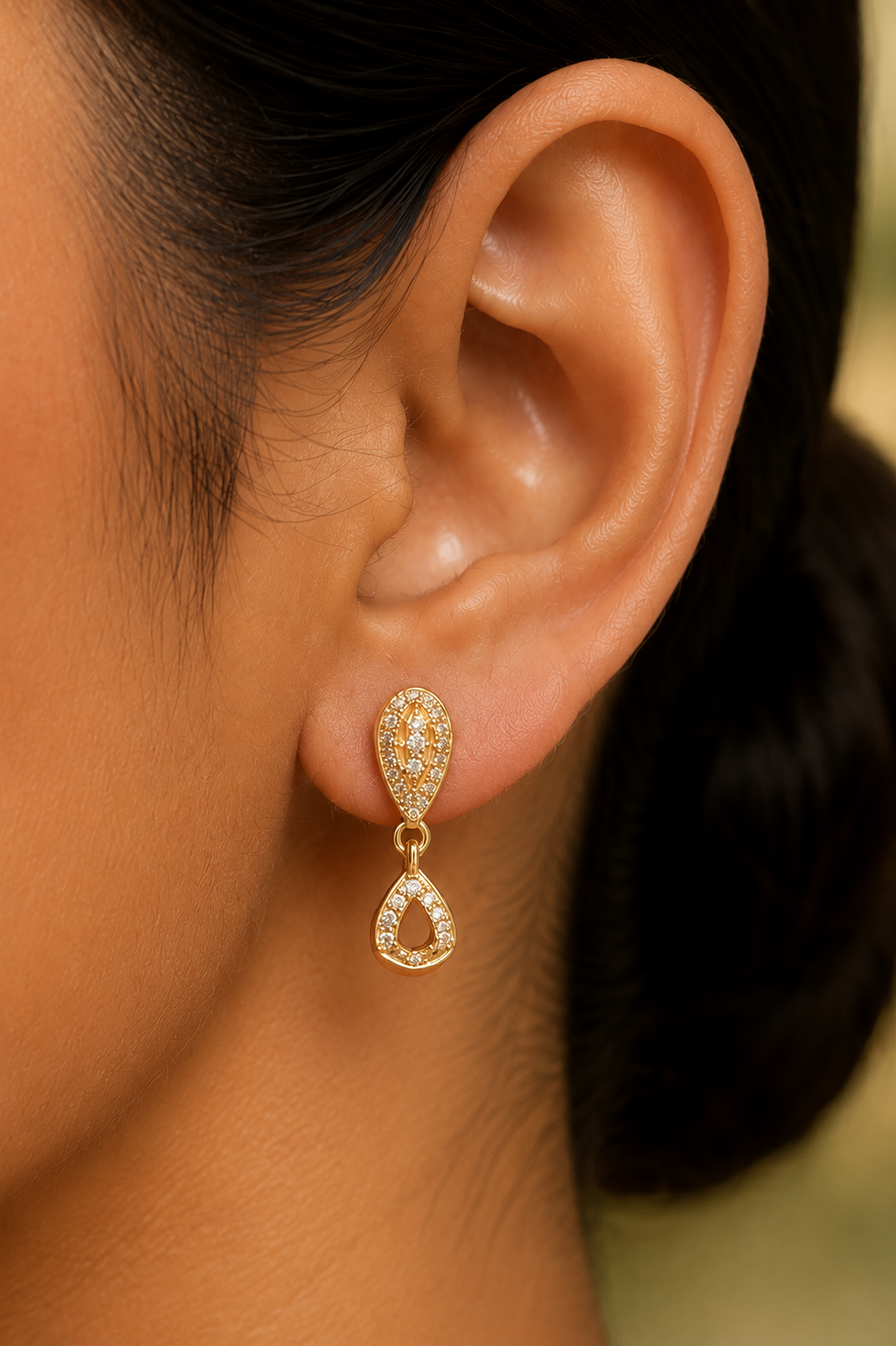 Kimaya Gold Earrings
