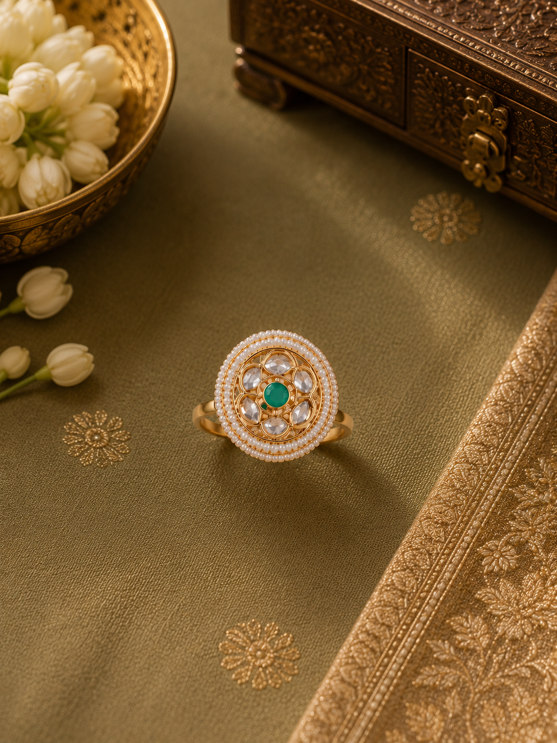 Rudrani Antique Ring