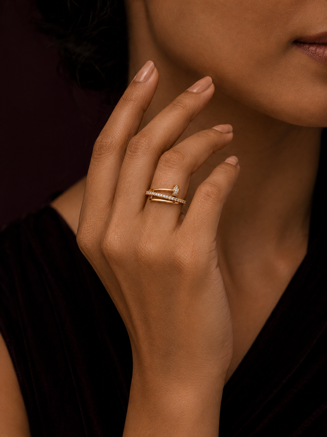 Vanish Adjustable Ring
