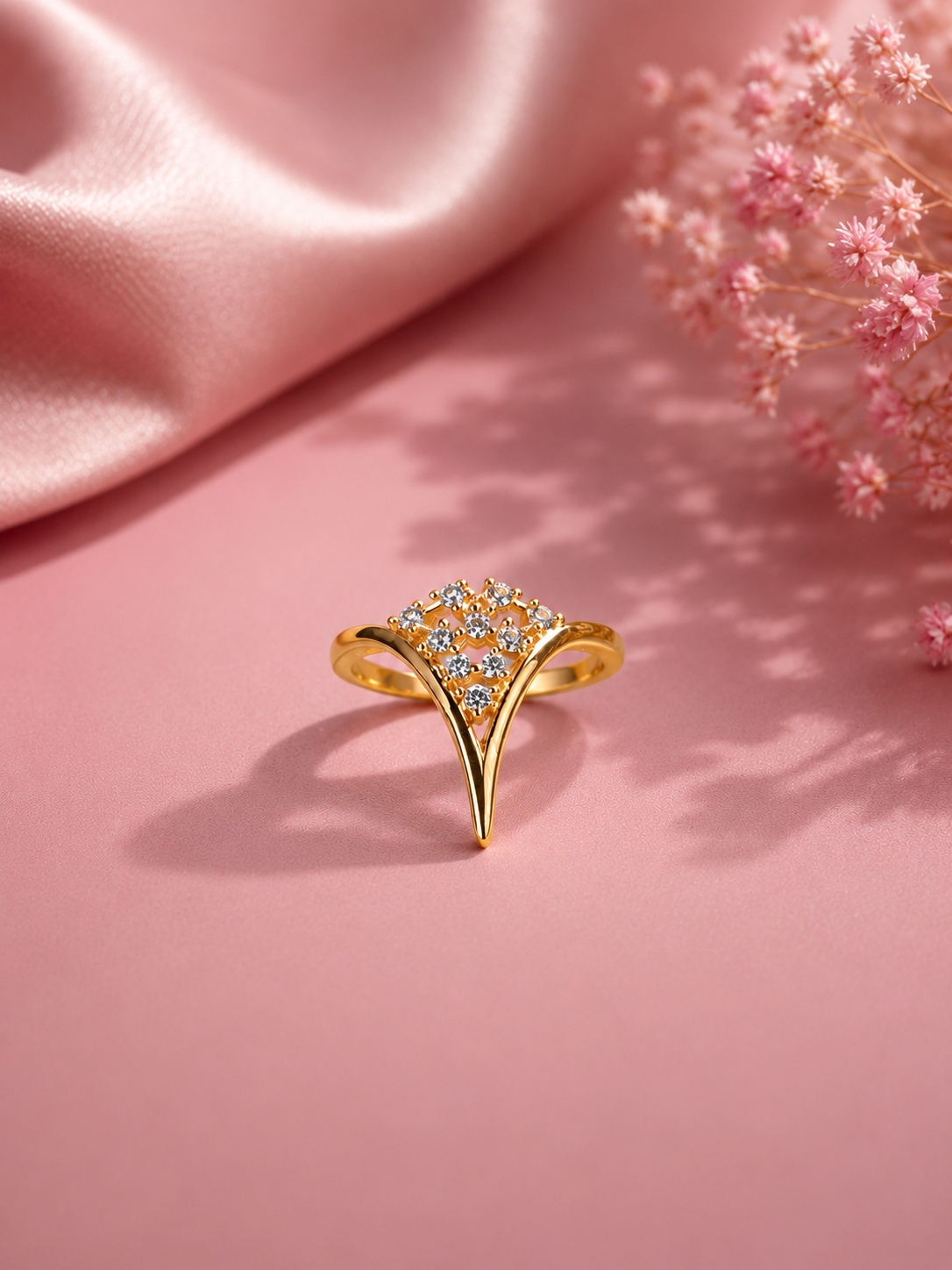 Feather Adjustable Ring