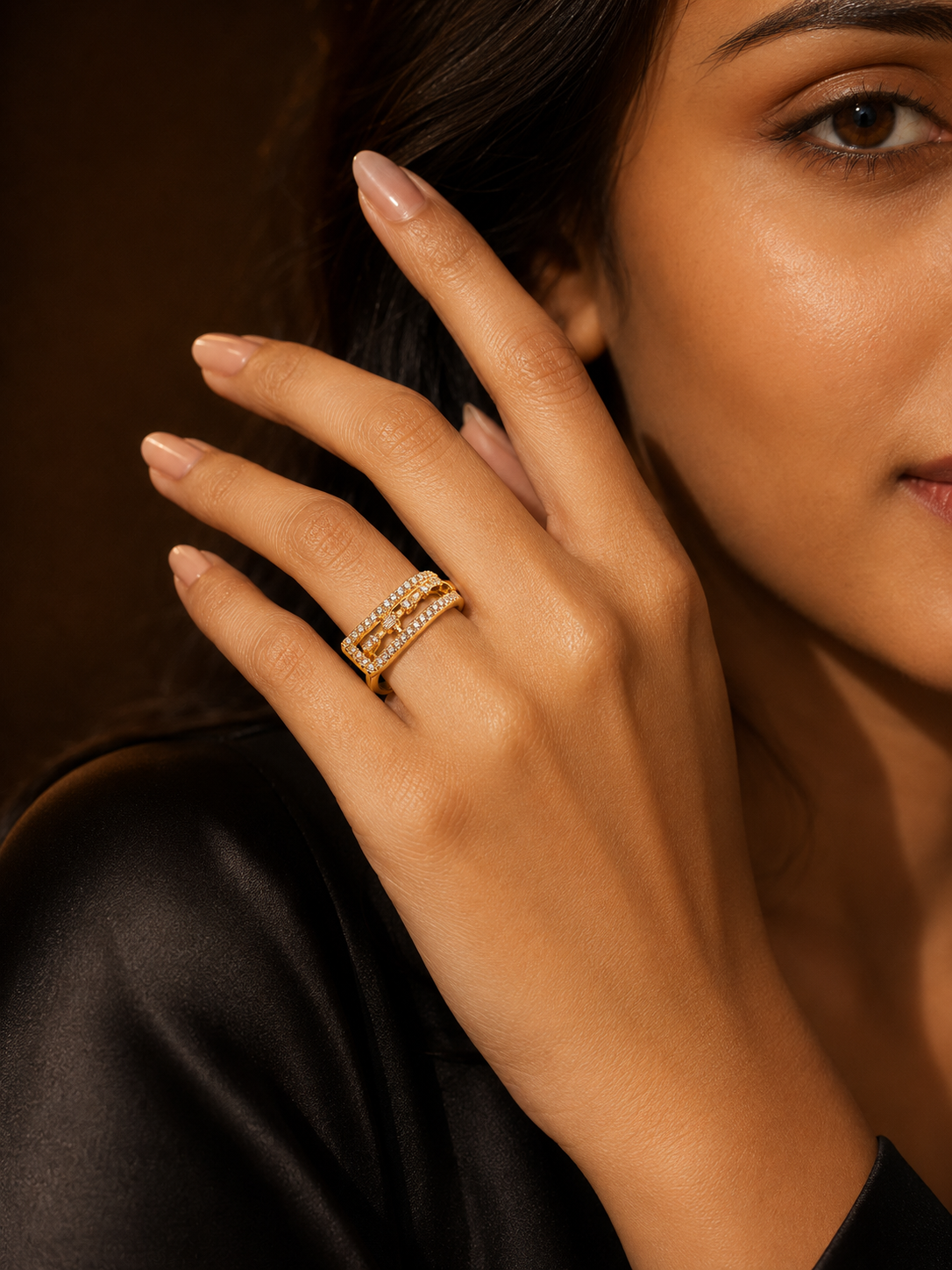Celestial Adjustable Ring