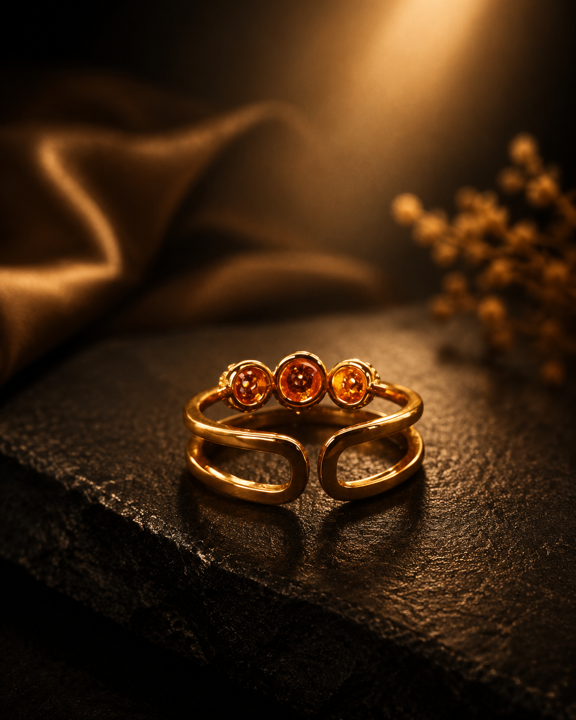 Dune Adjustable Ring