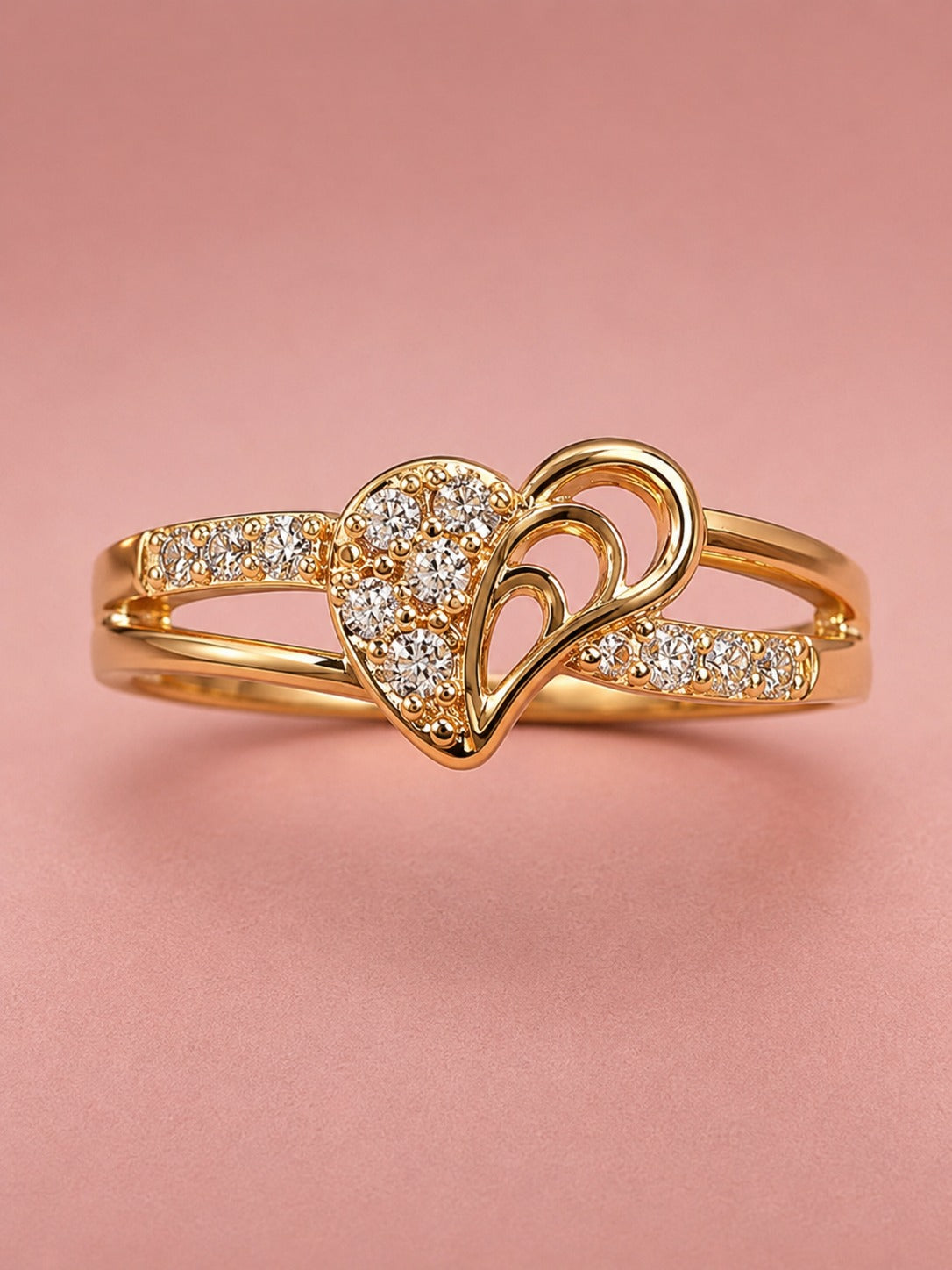 Ruby Eclipse Adjustable Ring