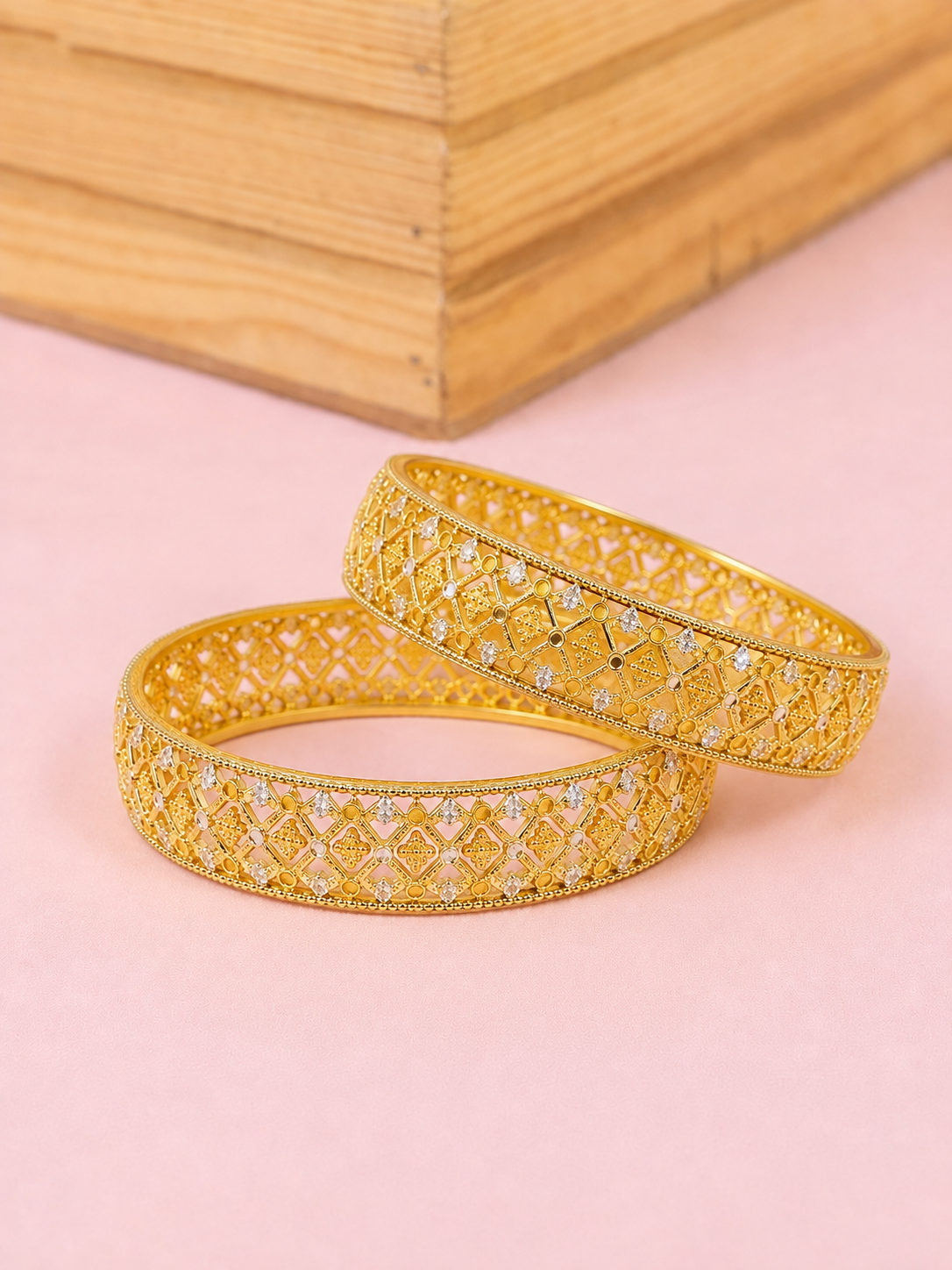 Anshika Bangle. (Set of 2)