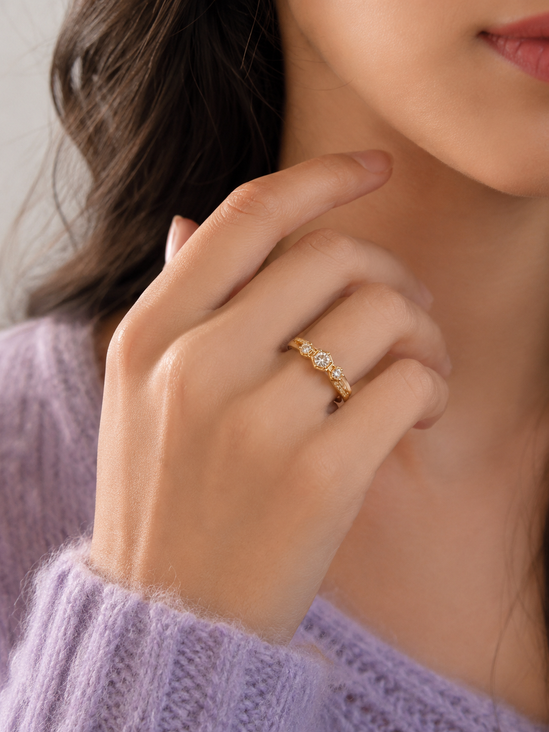 Natila Adjustable Ring