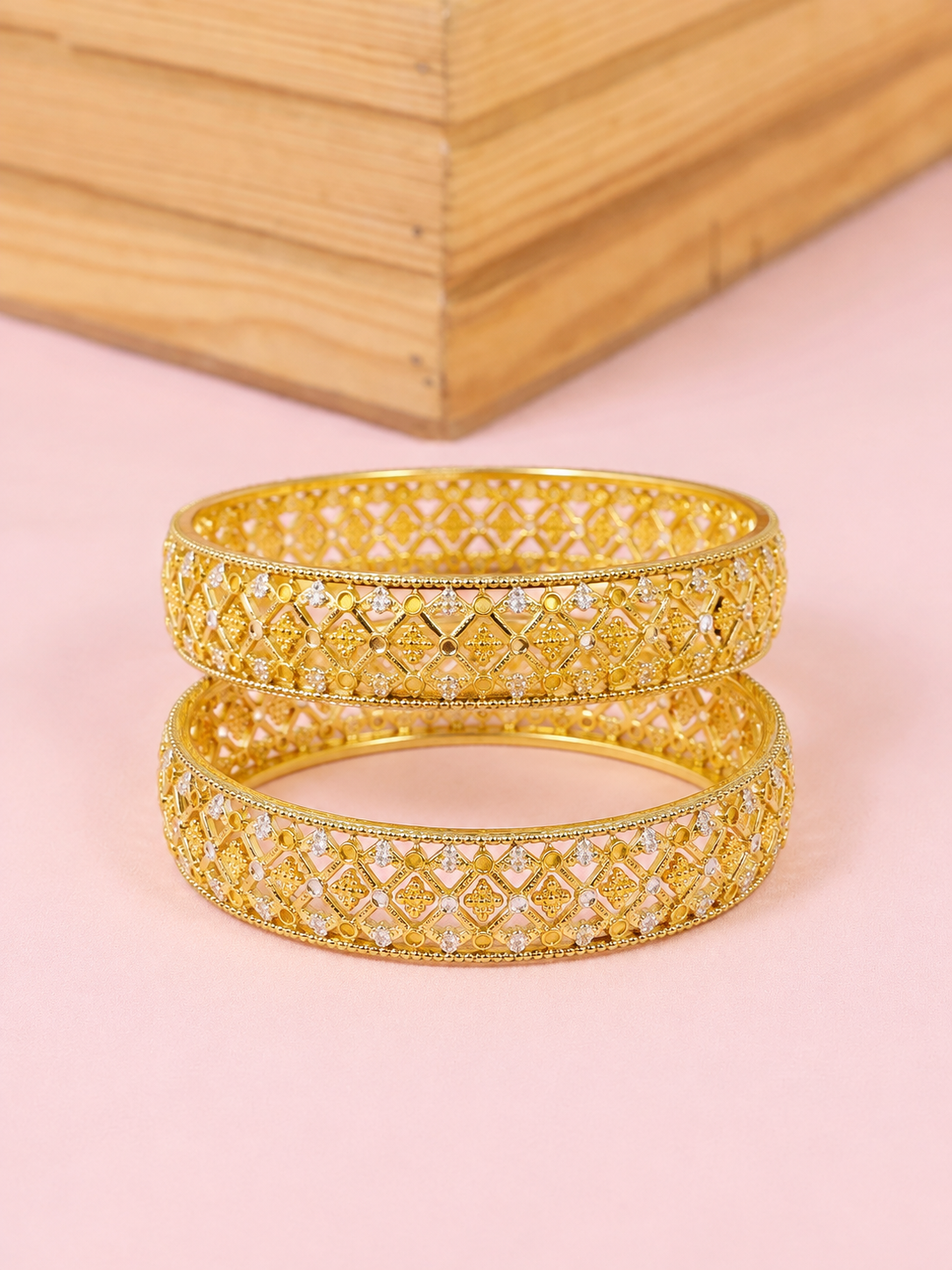 Anshika Bangle. (Set of 2)