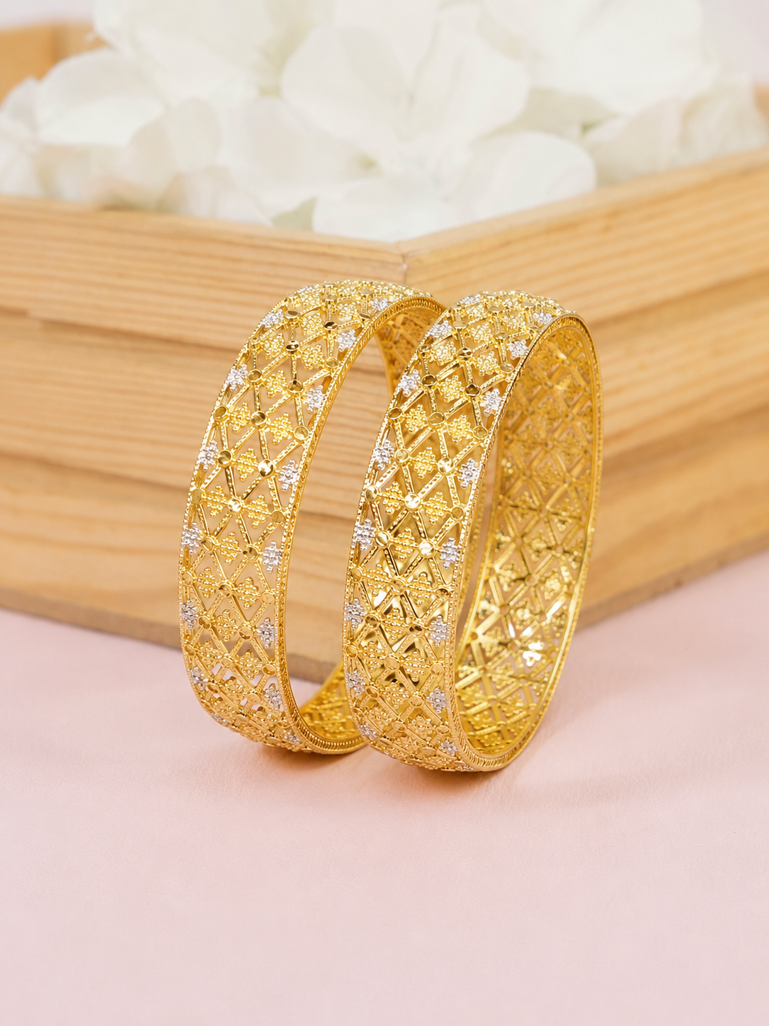 Anshika Bangle. (Set of 2)