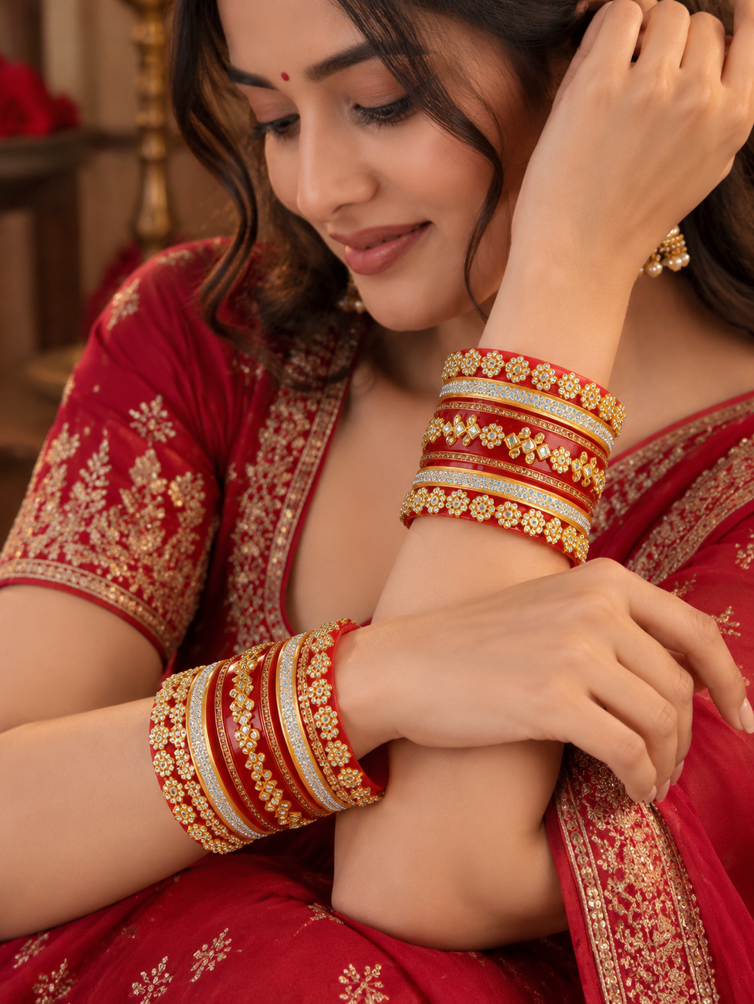 Rajsi Roop Chuda Set