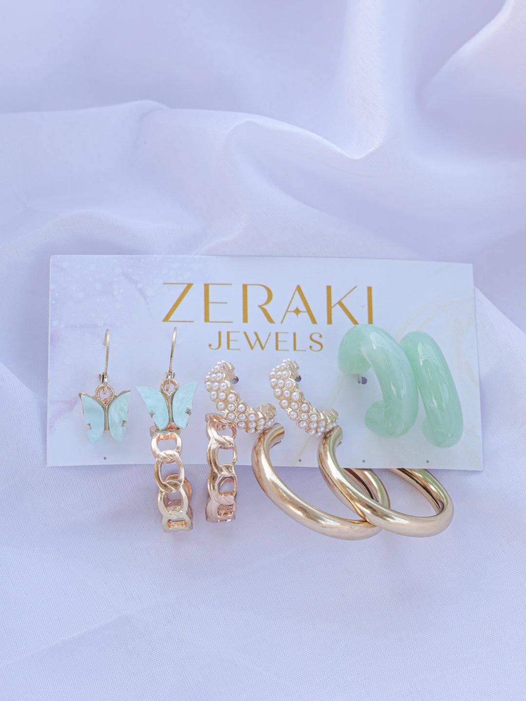 Finesse Temptation Earrings Combo - Zerakijewels