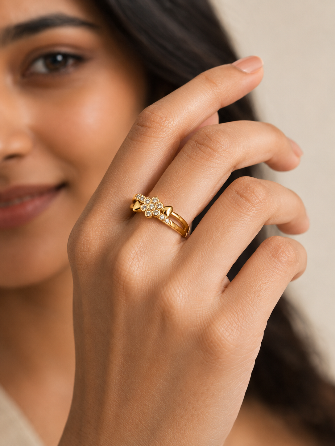 Mary Adjustable Ring