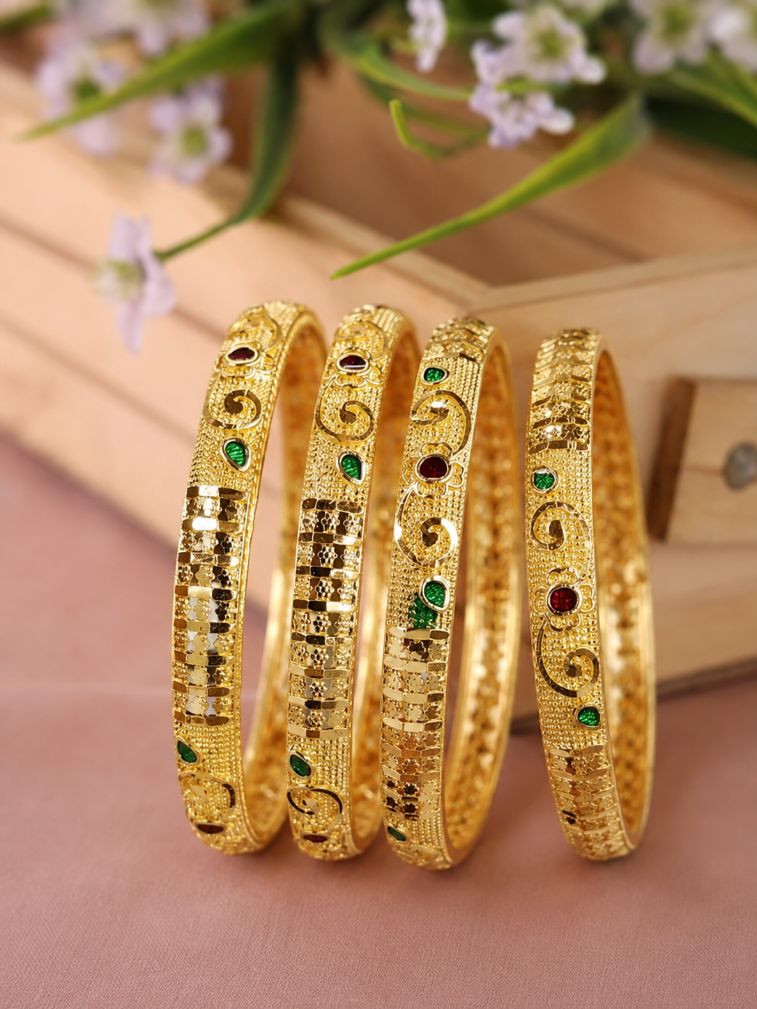 Pinal Bangle (Set of 4)