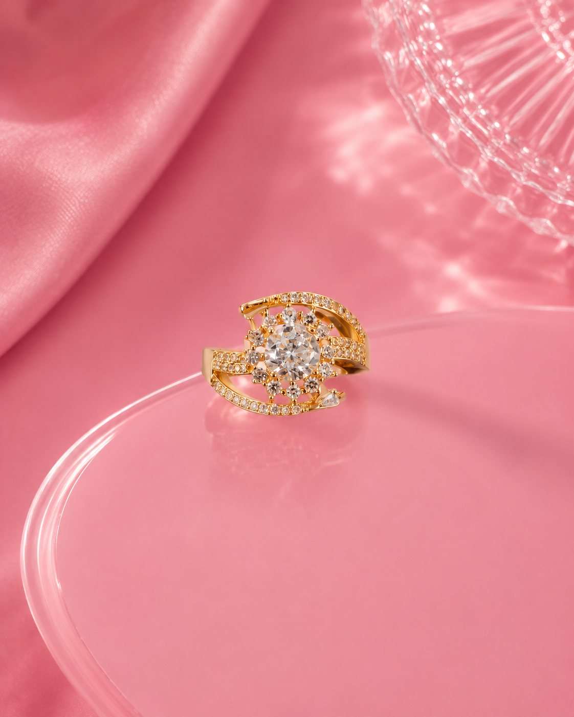 Cherry Adjustable Ring
