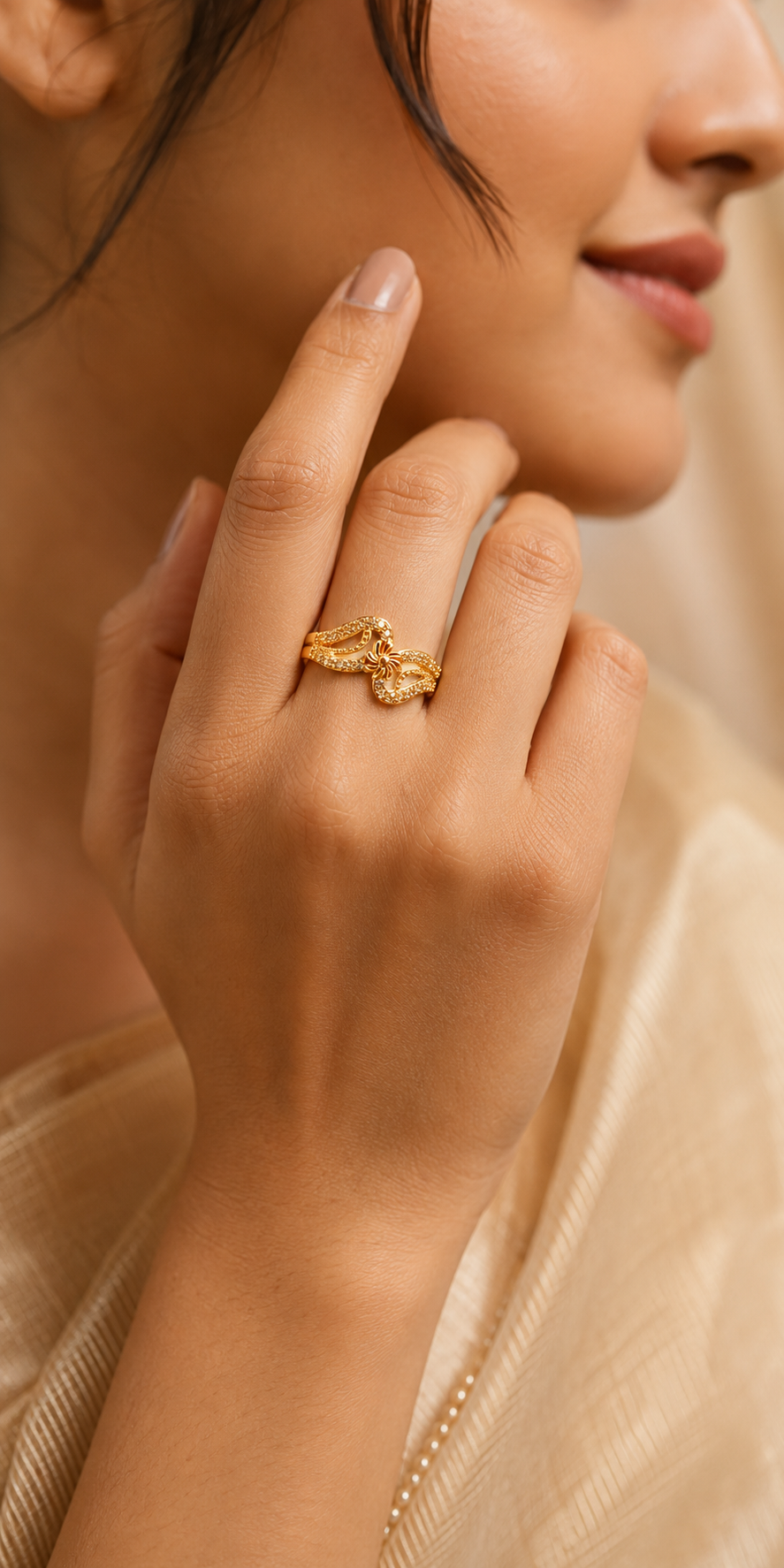 Reeva Adjustable Ring