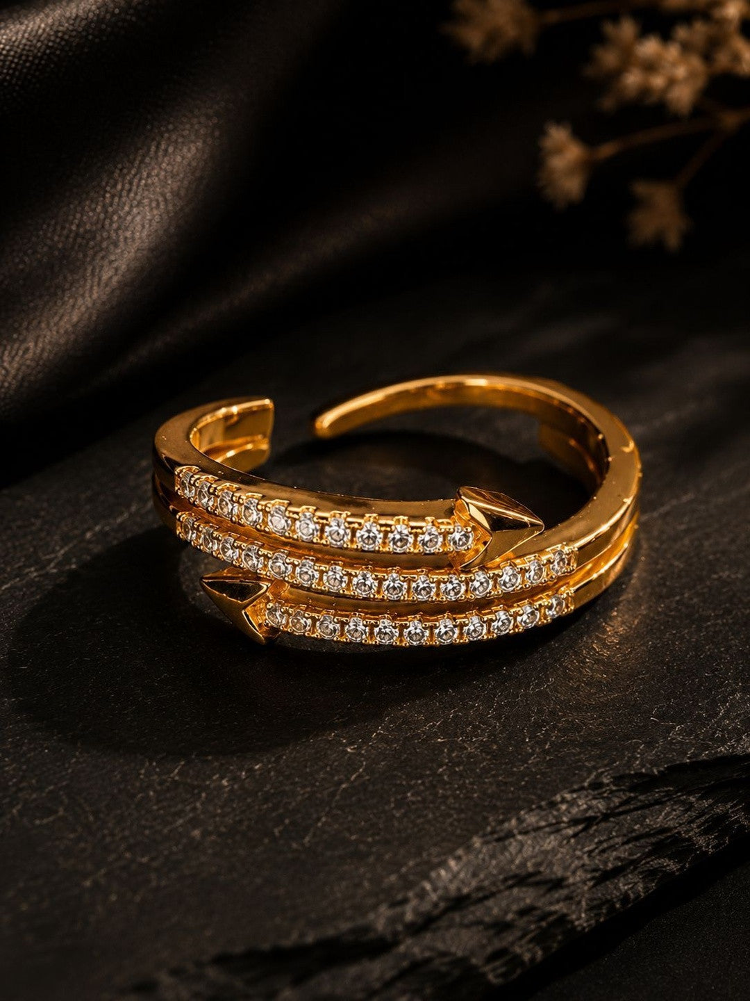 Heart light Adjustable Ring
