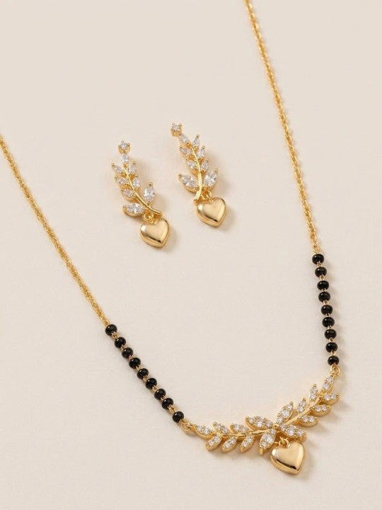Nora Mangalsutra with Earrings