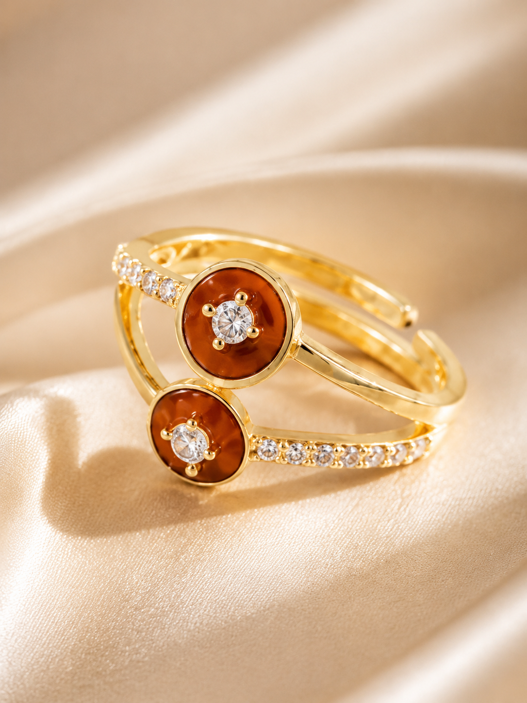 Marigold Adjustable Ring