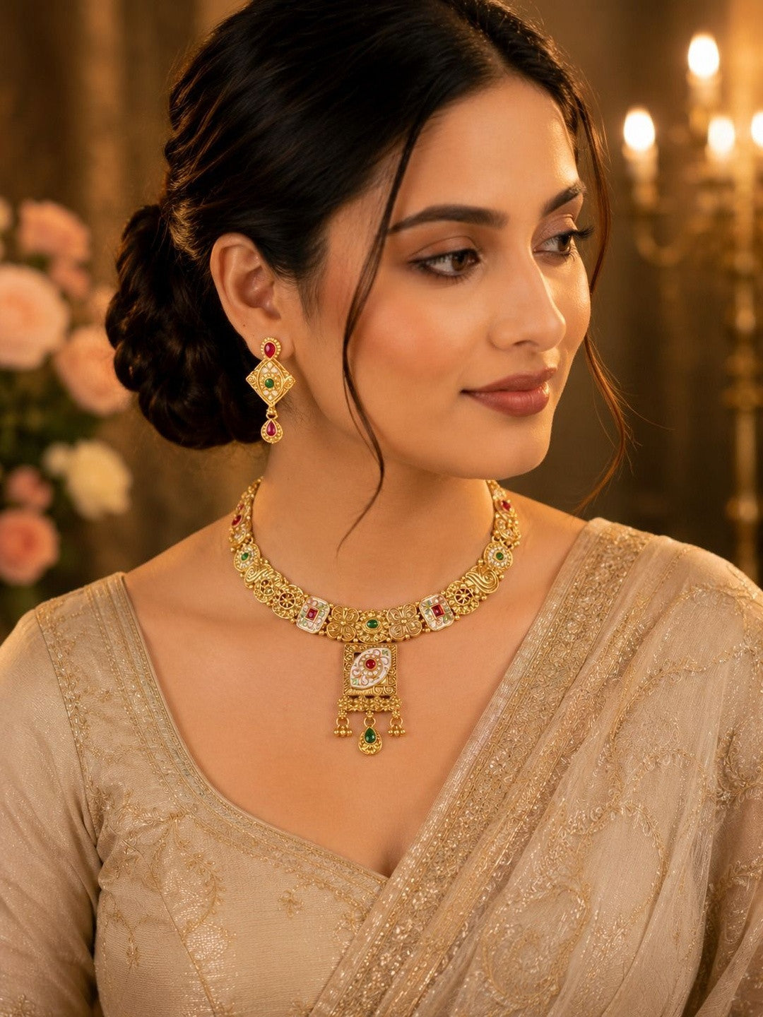 Naina necklace set