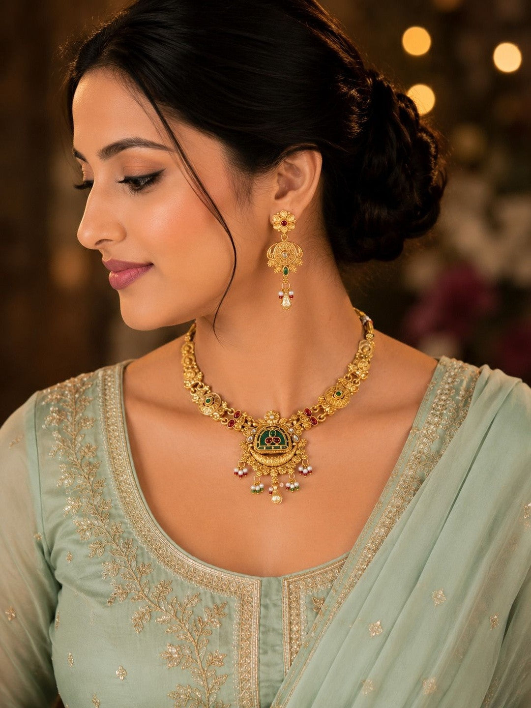 Vireesha Necklace Set