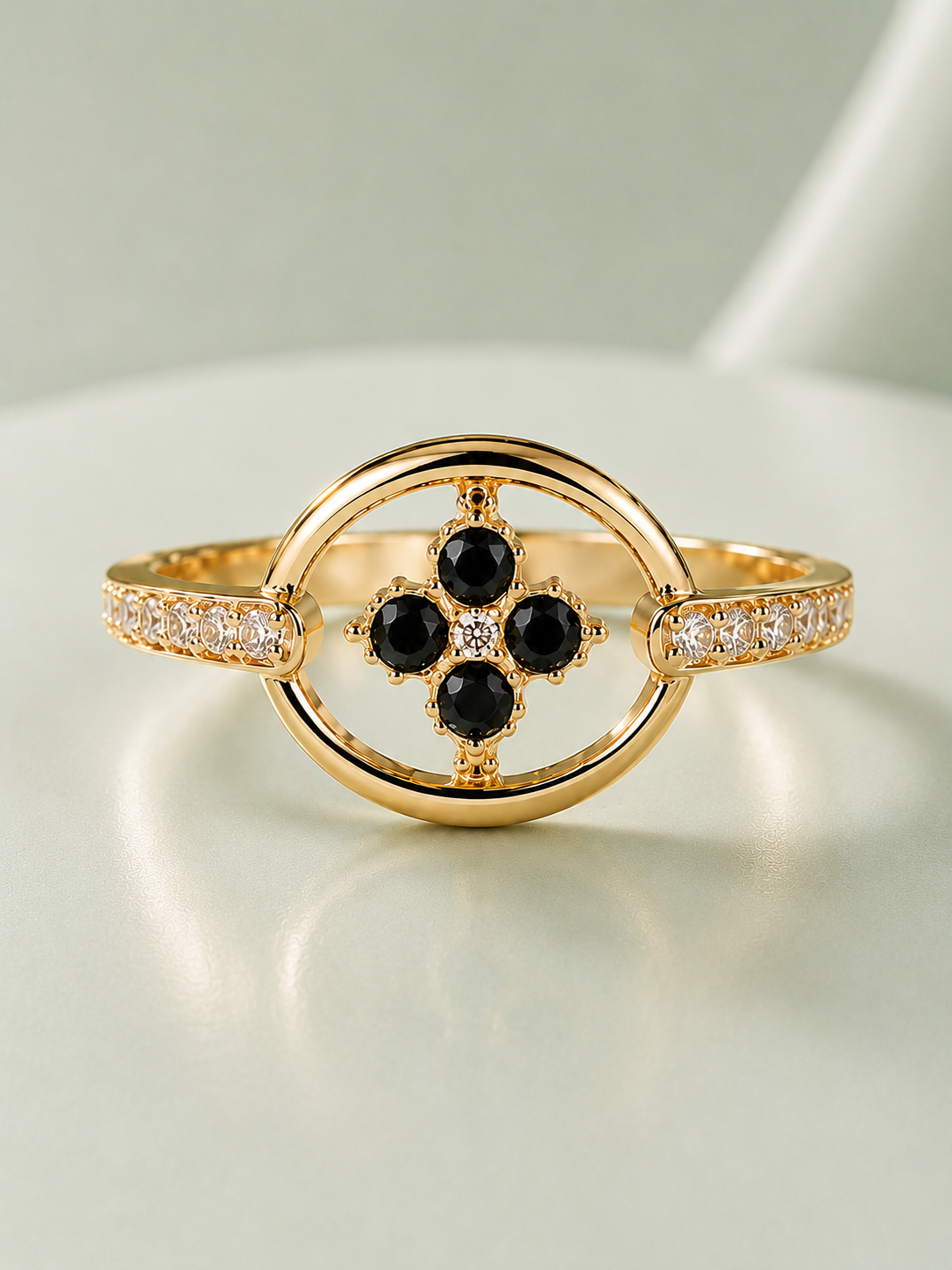 Saffron Adjustable Ring