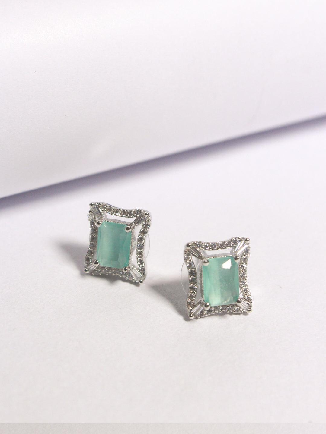 Princess Cut Diamond Pendant Set - Zerakijewels