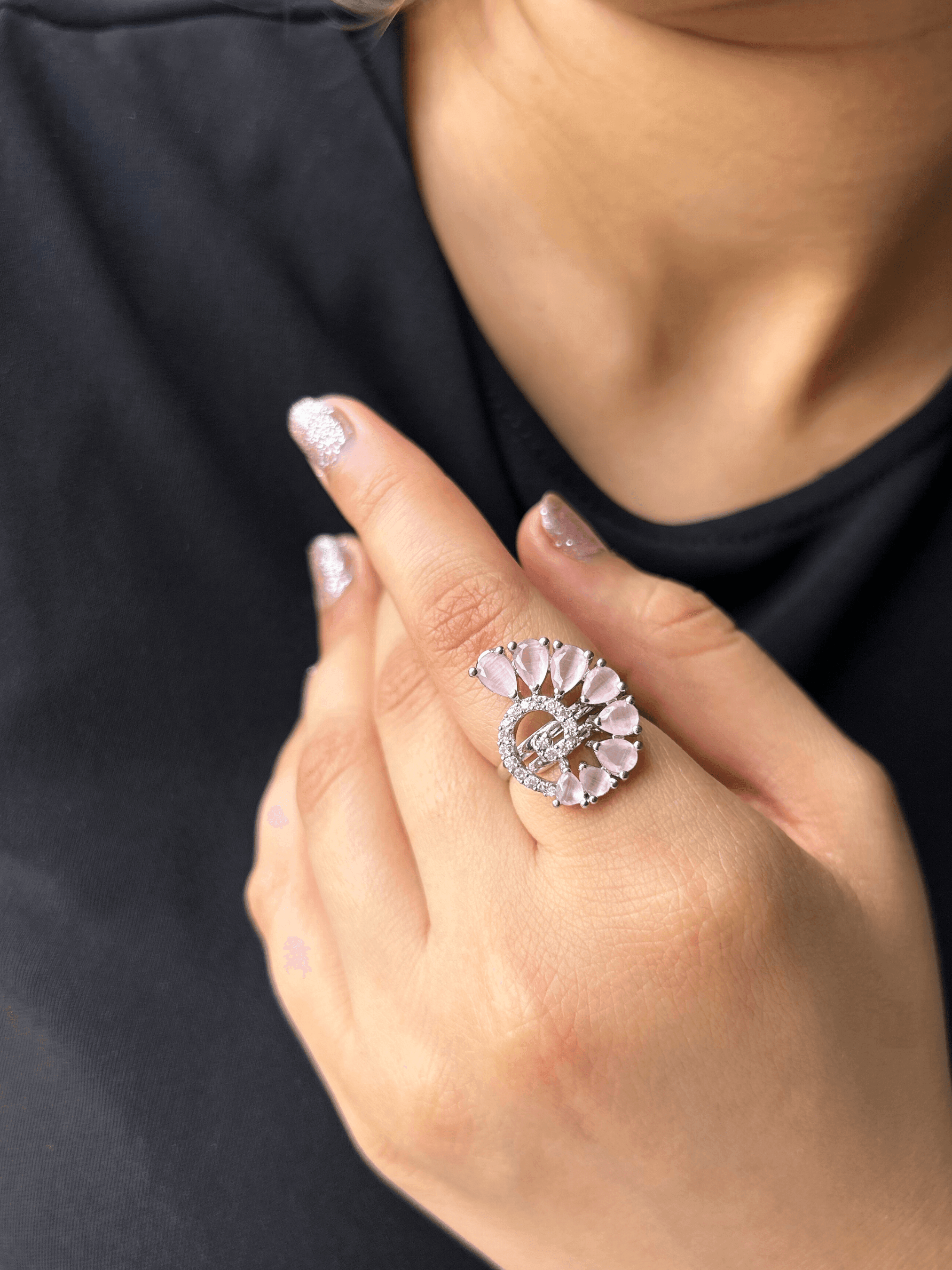 Catherine Adjustable Ring - Zeraki Jewels 