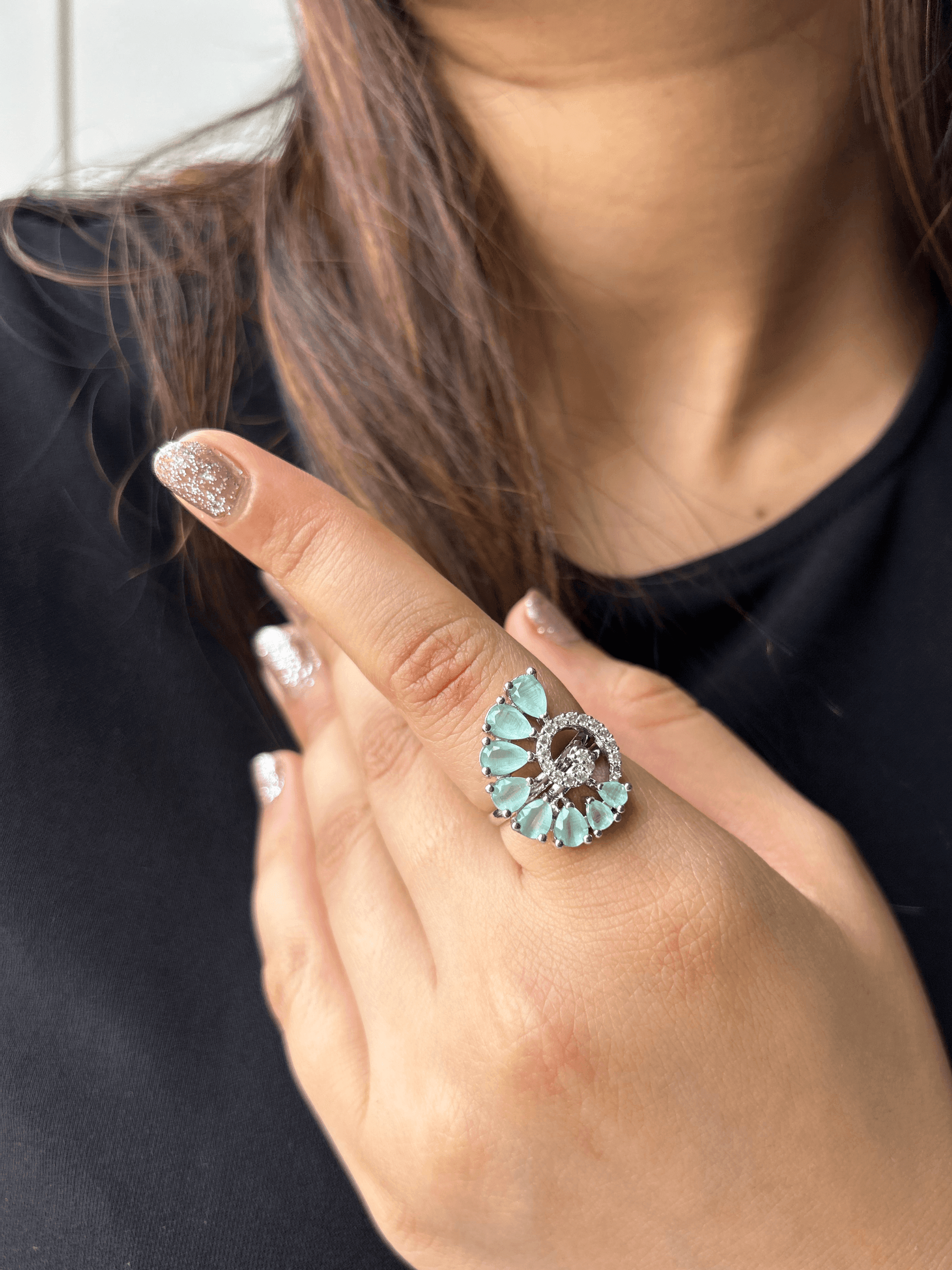 Catherine Adjustable Ring - Zeraki Jewels 