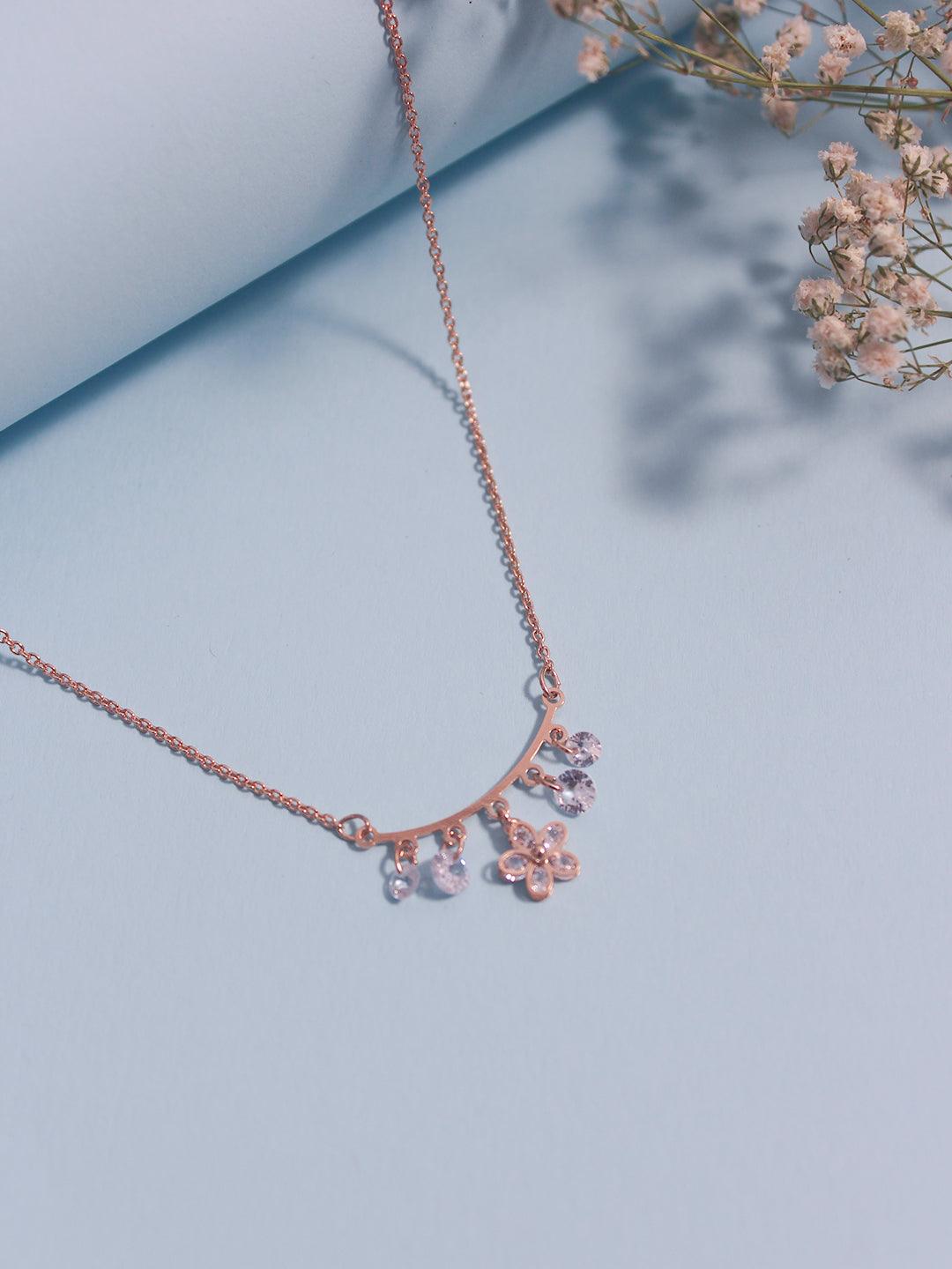 Multi-Diamond Blossom Pendant - Zerakijewels